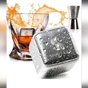 Spirit Silver Cocktail Cube Accessory